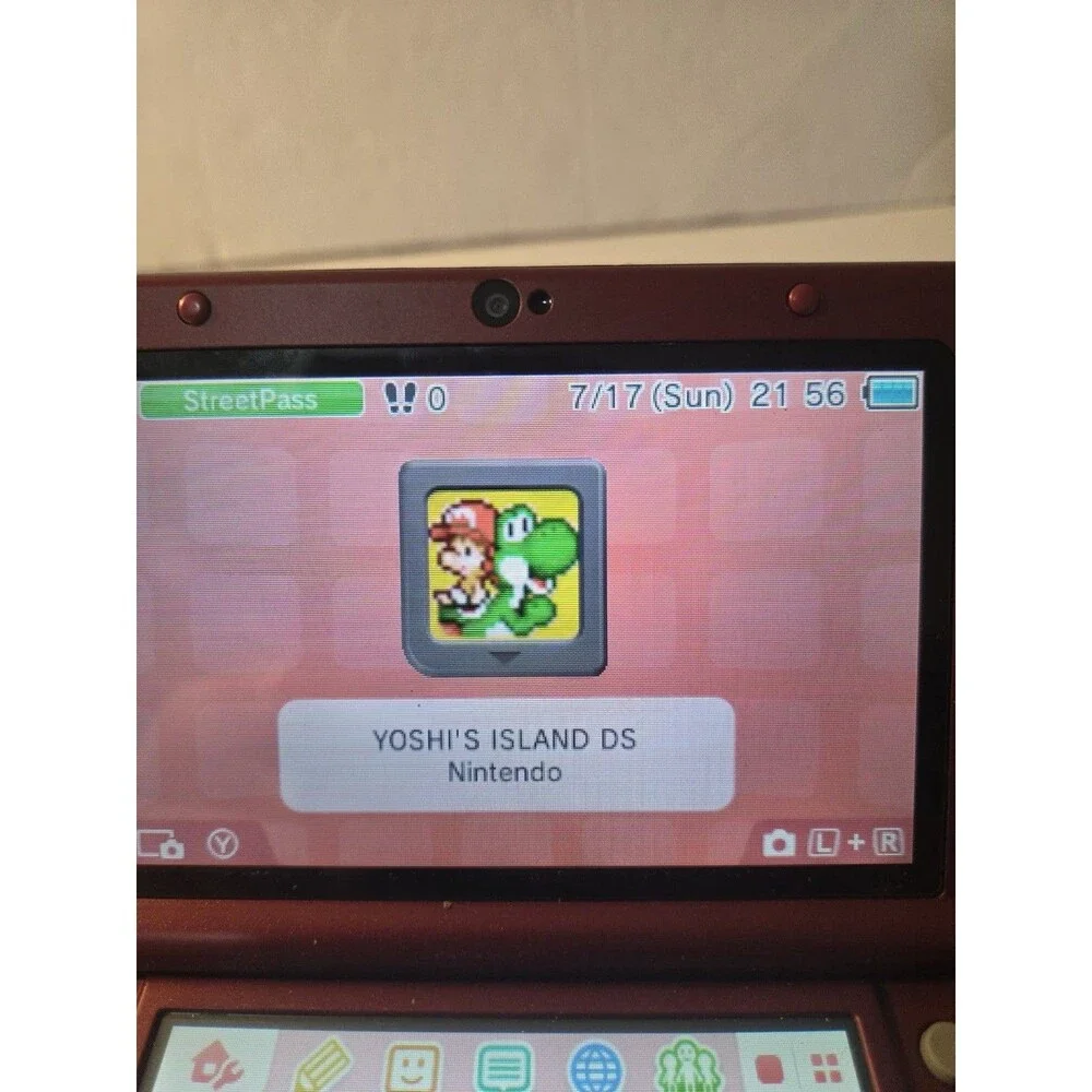 Nintendo DS Yoshi's Island DS Genuine Game Cartridge Only - Tested